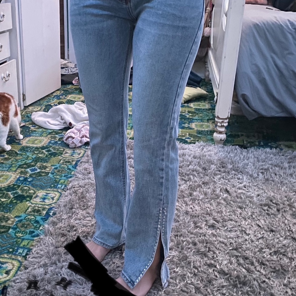 Rhinestone jeans
